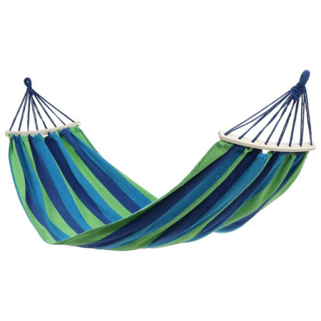 Гамак BRAZIL 200х150см, полиэстер, синий, голубой, зелёный