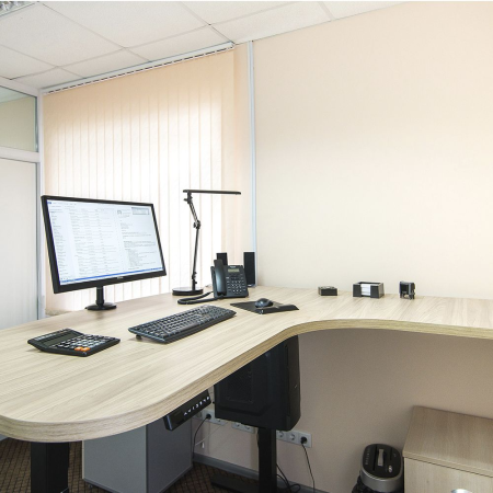 Стол подъемный WellDesk Wing (регулируемый по высоте каркас арт. 9015105 и столешница арт. 9111932)