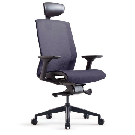 Кресло компьютерное Bestuhl J15, рама черная, темно-серый Кресло компьютерное Bestuhl J15, рама черная, темно-серый