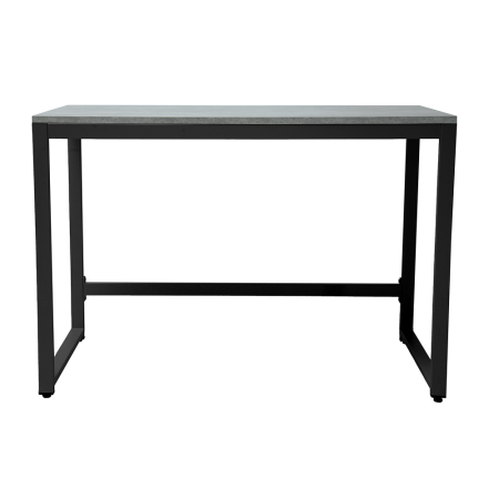 Стол письменный ALLERD RION, черный муар, бетон