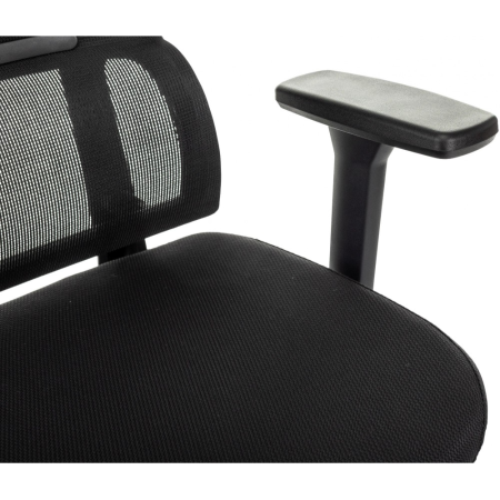 Кресло компьютерное Бюрократ MC-711N-H, черное Кресло компьютерное Бюрократ MC-711N-H, черное