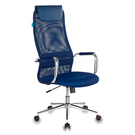 Кресло компьютерное Бюрократ KB-9/DG/TW-10N, синий Кресло компьютерное Бюрократ KB-9/DG/TW-10N, синий