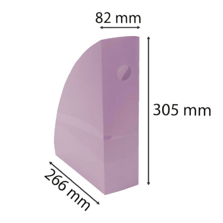 Модуль вертикальный Exacompta Aquarel, лиловый