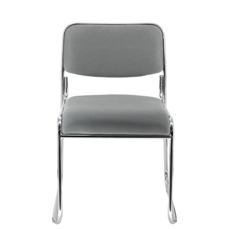 Стул для посетителей EVERPROF "Fix", ткань, металл, темно-серый
