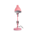 Светильник настольный Эра "N-123-E27-40W-P", розовый 