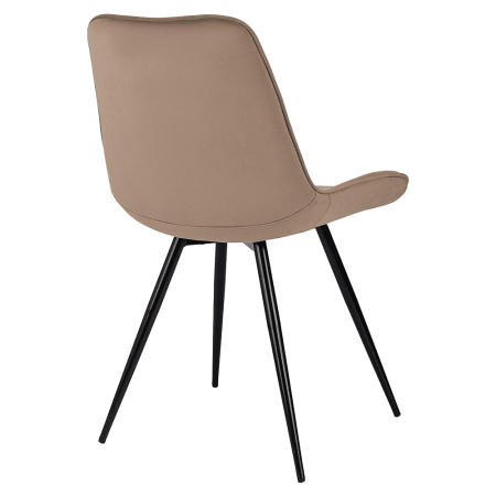 Стул Бюрократ "CH-K2_4", ткань, светло-коричневый, металл, комплект 4 штуки