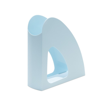 Лоток для бумаги вертикальный Re-Loop, синий пастель