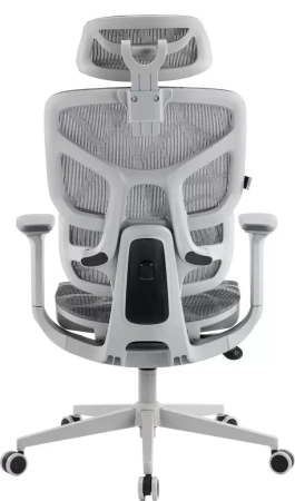 Кресло эргономичное EVERPROF Alfa, Grey, сетка, серый, металл, корпус серый