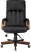 Кресло компьютерное Бюрократ T-9932WALNUT, экокожа, черный, металл, дерево Кресло компьютерное Бюрократ T-9932WALNUT, экокожа, черный, металл, дерево