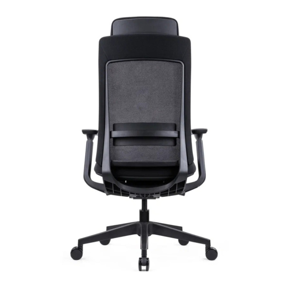 Кресло компьютерное SitZone E-VL002A, сетка, ткань, пластик, черный