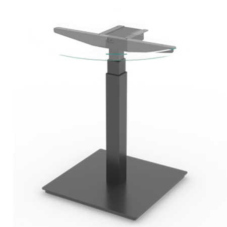 Каркас стола с электроприводом одномоторный AOKE, Well Desk Bar, черный (AK1E-YZF3.BL)