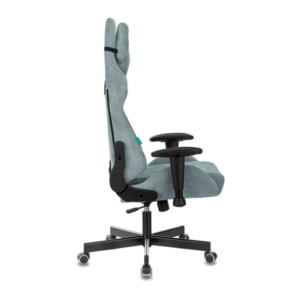 Игровое компьютерное кресло VIKING KNIGHT Fabric Light-28, серо-голубой