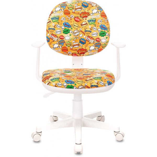 Детское компьютерное кресло Бюрократ CH-W356AXSN, оранжевый бэнг