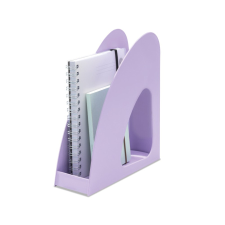 Лоток для бумаги вертикальный Re-Loop, фиолетовый пастель