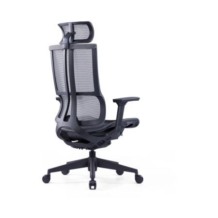 Кресло компьютерное SitZone E-303-001A-P1-BK, сетка, черный