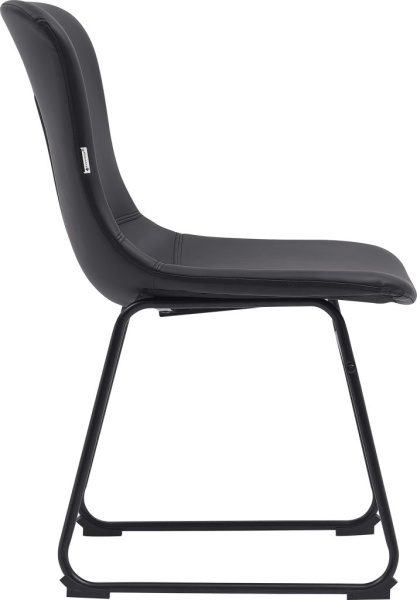 Кресло для посетителей EVERPROF Expo CF экокожа, черный