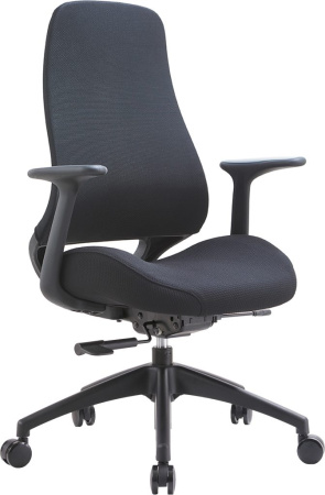 Кресло компьютерное EVERPROF Bug ткань, черный, крестов. пластик