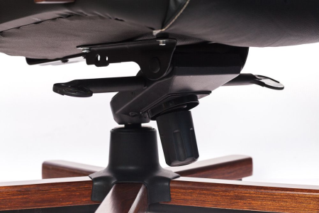 Кресло компьютерное Бюрократ T-9923WALNUT/Black, черный Кресло компьютерное Бюрократ T-9923WALNUT/Black, черный