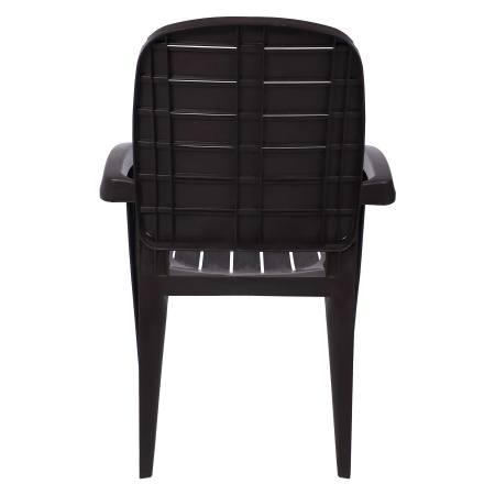 Кресло садовое "Прованс", пластик, шоколадный