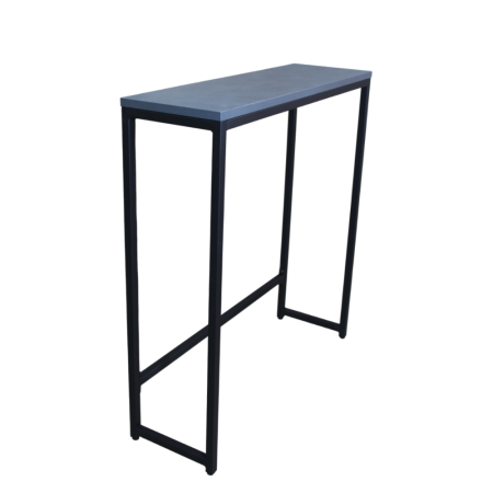 Стол консольный RION ALLERD, черный муар, Металл Бруклин