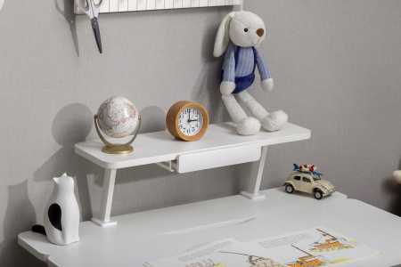 Полка Ergosmart E611 WHITE, 600х214х295 мм, белый