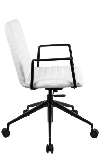 Кресло компьютерное EVERPROF Dallas, экокожа, белый