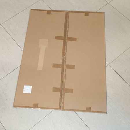 Коврик напольный защитный под кресло 1200x900x2 мм, прозрачный