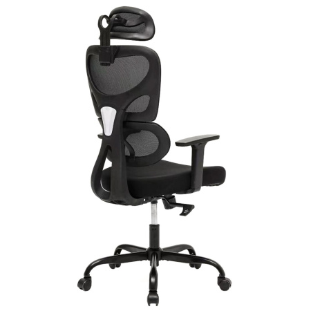 Кресло компьютерное EVERPROF Skill, сетка, металл, черный