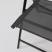 Кресло садовое AksHome CATANIA, ткань, серый, черный