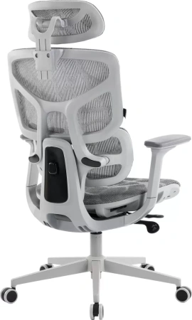 Кресло эргономичное EVERPROF Alfa, Grey, сетка, серый, металл, корпус серый