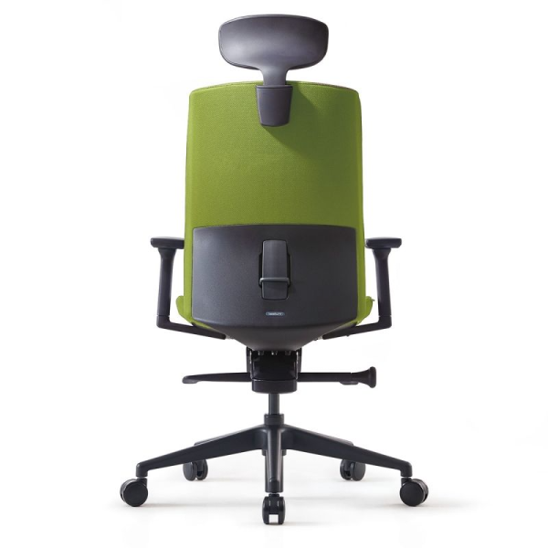 Кресло компьютерное Bestuhl J2, рама черная, зеленый
