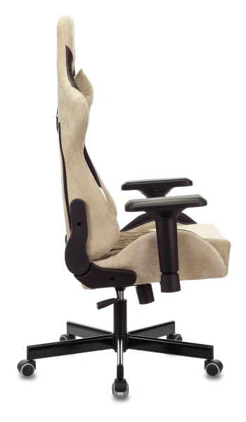 Игровое компьютерное кресло Zombie VIKING 7 KNIGHT Fabric, коричневый Игровое компьютерное кресло Zombie VIKING 7 KNIGHT Fabric, коричневый