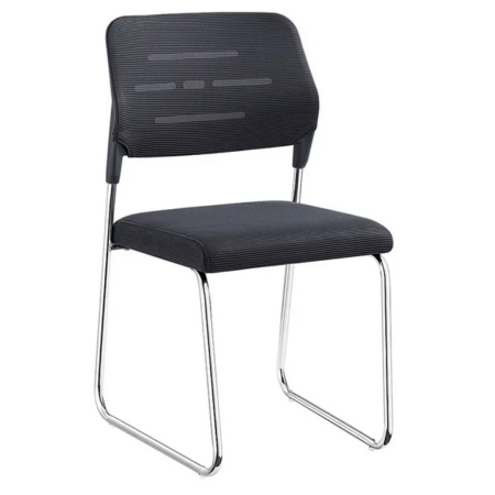 Кресло для посетителей SitUp SKY Chrome сетка, черный