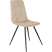 Стул Бюрократ "CH-K1_4", ткань, бежевый, металл, комплект 4 штуки