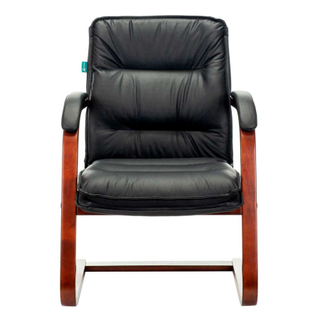 Стул Бюрократ T-9927WALNUT-AV, черный