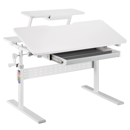 Стол Ergosmart E601S GREY, 900х600х(540-760) мм