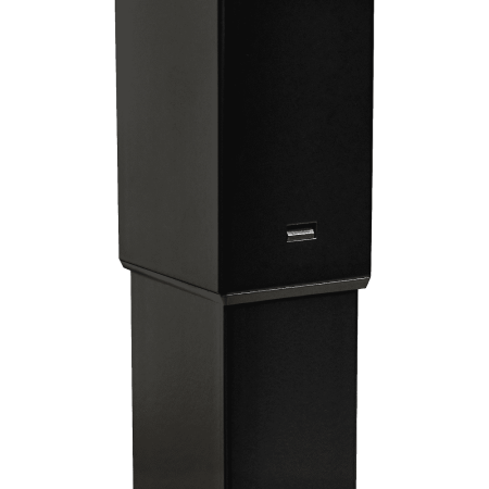 Стол с электроприводом двухмоторный Fit Focus Space Dual (720-1200 мм), черный/Дуб Стирлинг (регулируемый по высоте каркас арт. 9220296 и столешница арт. 9197777)