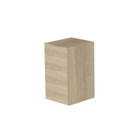 Тумба приставная Макси М43, 420x500x750 мм, сонома Тумба приставная Макси М43, 420x500x750 мм, сонома