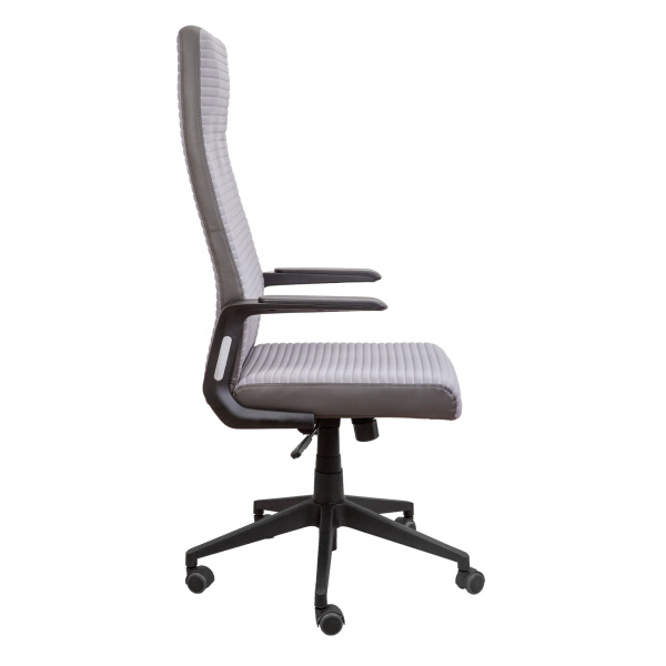 Кресло компьютерное AksHome LETO, серый
