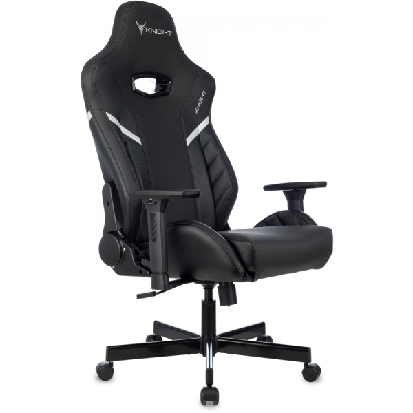 Кресло игровое Knight Thunder 5X экокожа, черный Кресло игровое Knight Thunder 5X экокожа, черный