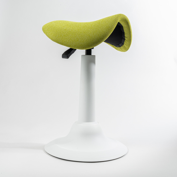 Стул для активного сиденья Chair Meister Saddle, белый каркас, зеленый