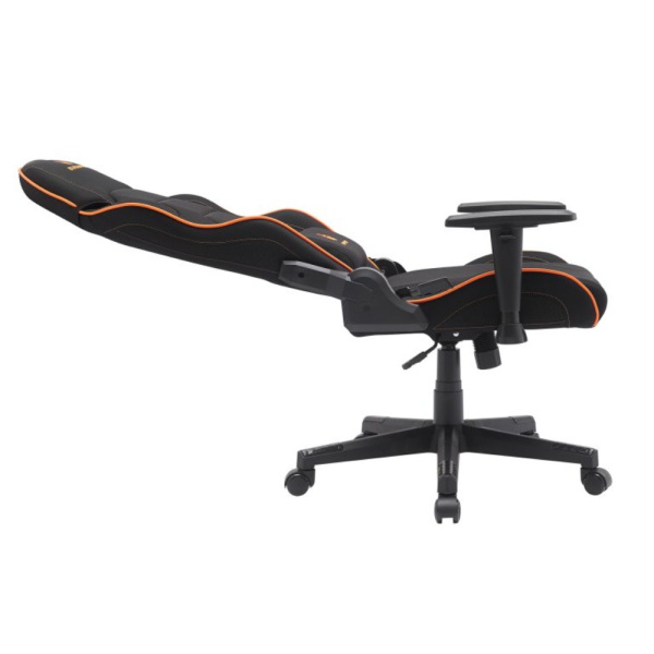 Игровое компьютерное кресло EVERPROF Panter, ткань, пластик, черный, оранжевый
