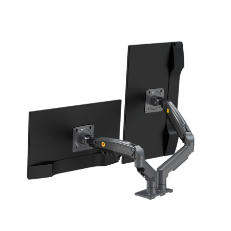 Кронштейн для монитора NB F160 (на два монитора), т.-серый