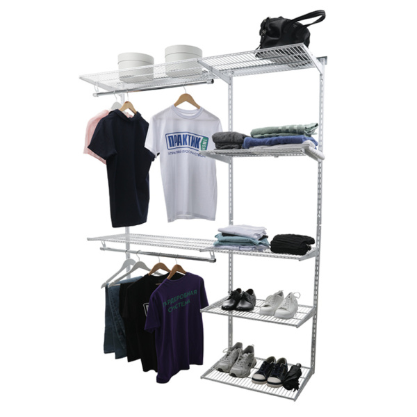 Гардеробная система Optima G180, белая