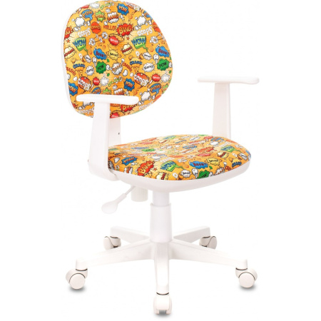 Детское компьютерное кресло Бюрократ CH-W356AXSN, оранжевый бэнг