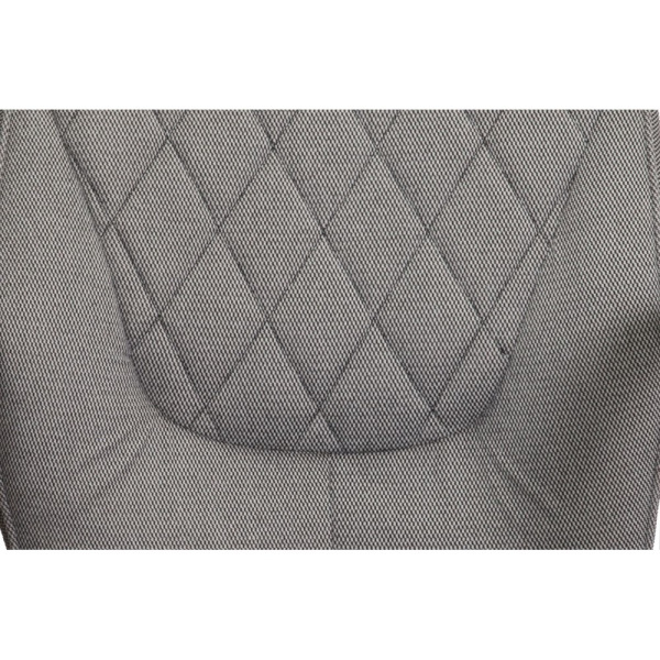 Кресло компьютерное AksHome Star, ткань, металл, серый 