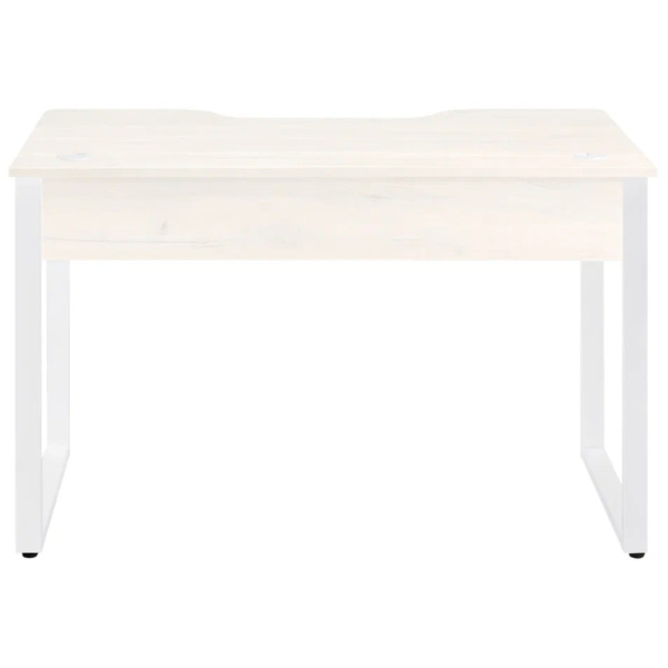 Стол компьютерный игровой Millwood Лофт Гонконг (ДТ-3), 1300x700 мм, дуб белый крафт, белый