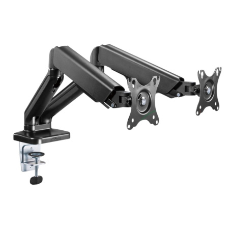 Крепление для 2-ух мониторов Power Black DBL, черный