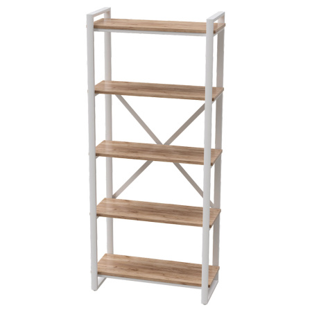 Стеллаж Millwood "Loft CH-3", белый, табачный крафт