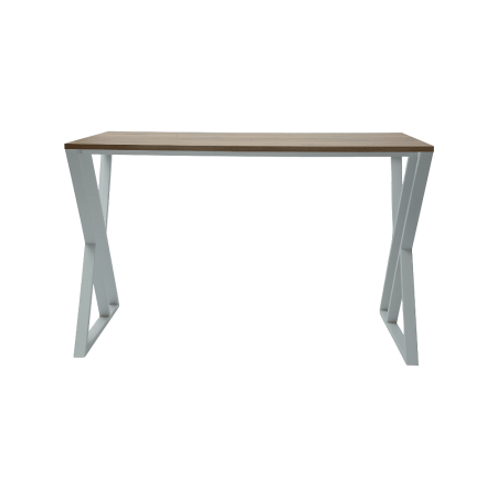 Стол письменный ALLERD GEON, белый муар, Дуб Нокс